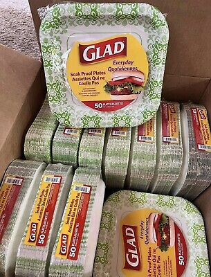 CASE SALE - GLAD 10” SQUARE PLATES