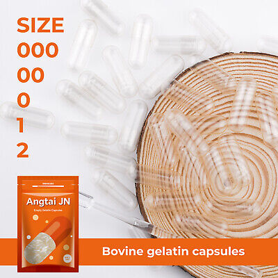 Clear Empty Pill Capsules Pullulan / HPMC / Gelatin Kosher Gluten-Free Caps