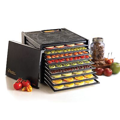 Electric Food dehydrators, 9 Tray 600W, Black