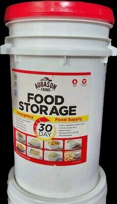 Emergency Food Supply Augason Farms 30 Day 1 Person QSS Certified U.S.A.