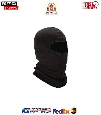 Ergodyne N-Ferno 6821 Black Fleece Balaclava Face Mask Polyester/Spandex