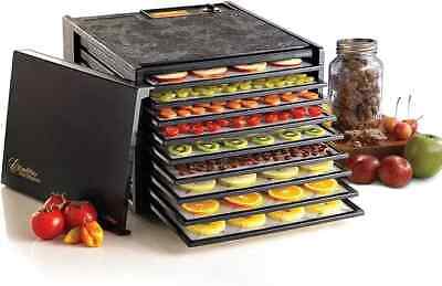 Excalibur 3900B Electric Food Dehydrator Machine Adjustable Thermostat - Black