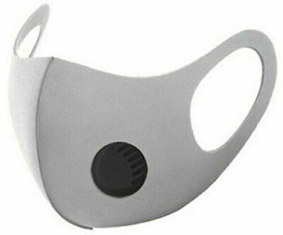 Face Mask Reusable Washable Cover Camo Adult Cloth Breathable & Breathing Valve