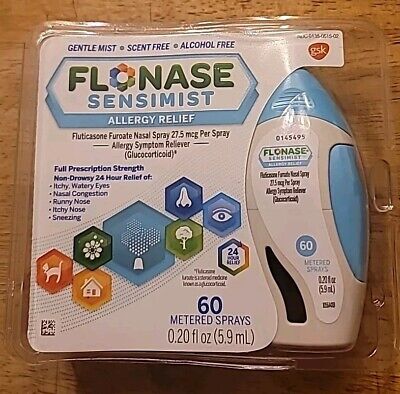 Flonase Sensimist (60 Metered Sprays) ~EXP: 11/25