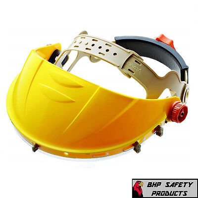 Full Face Safety Shield Tool Mask Clear Glasses Painting Eye Protection Grinding