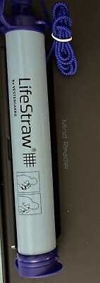 Lifestraw LSPHF017 Portable Personal Emergency Water Filter Purifier new open