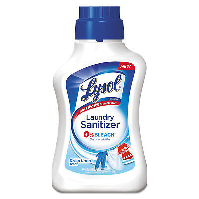 LYSOL Laundry Sanitizer Liquid Crisp Linen 41 oz 95871EA