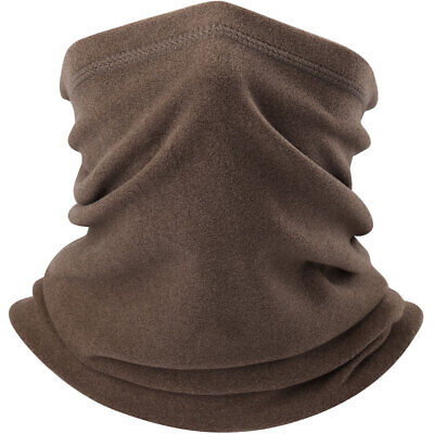 Neck Warmer Neck Gaiter Polar Fleece Neck Scarf Winter Neck Cover Ski Tube Scarf