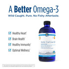 Nordic Naturals Pro Arctic CLO - 100% Wild Cod Liver Oil, Orange Flavor, 16 Oz