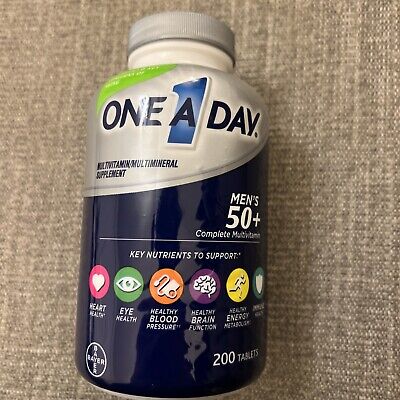 One A Day Men's 50+ Healthy Advantage Multivitamin, 200 Tablets