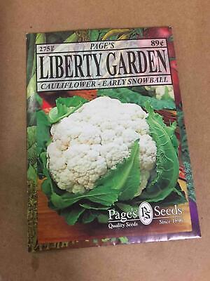 Page Seed Co. Liberty Garden Cauliflower Early Snowball 275mg