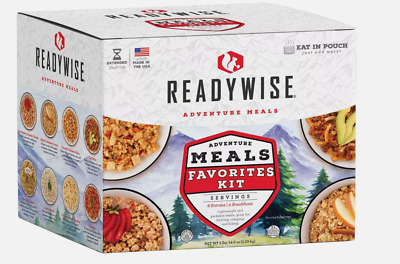 ReadyWise RW05-913 Favorites Kit 9-Serving Hiking/Camping Meals Set