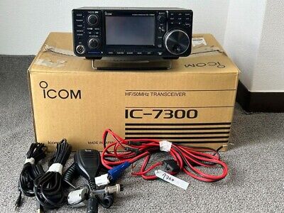 USED ICOM 7300 HF +50MHz SSB/CW/RTTY/AM/FM 100W Transceiver JAPAN