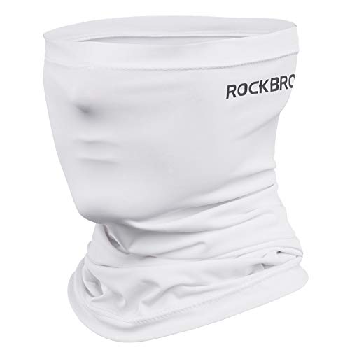 ROCKBROS Cooling Neck Gaiter Bandana Face Mask for Men Neck Gaiters Summer Half Face Scarf Cover Sun UV Protection