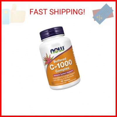 NOW Supplements, Vitamin C-1000 Complex with 250 mg of Bioflavonoids, Buffered,